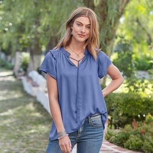 Sundance So In Love Short Sleeve Top